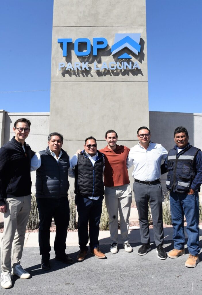 Recorren nuevo Parque Industrial “Top Park Laguna”