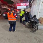 Intensifican recorridos nocturnos del “Operativo Abrigo”, ante las bajas temperaturas que se esperan para hoy y mañana