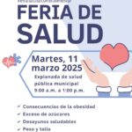 Invitan a “Feria de la Salud” el próximo martes