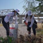 Dependencias municipales participan en jornada de limpieza “Unidos por el Río Nazas
