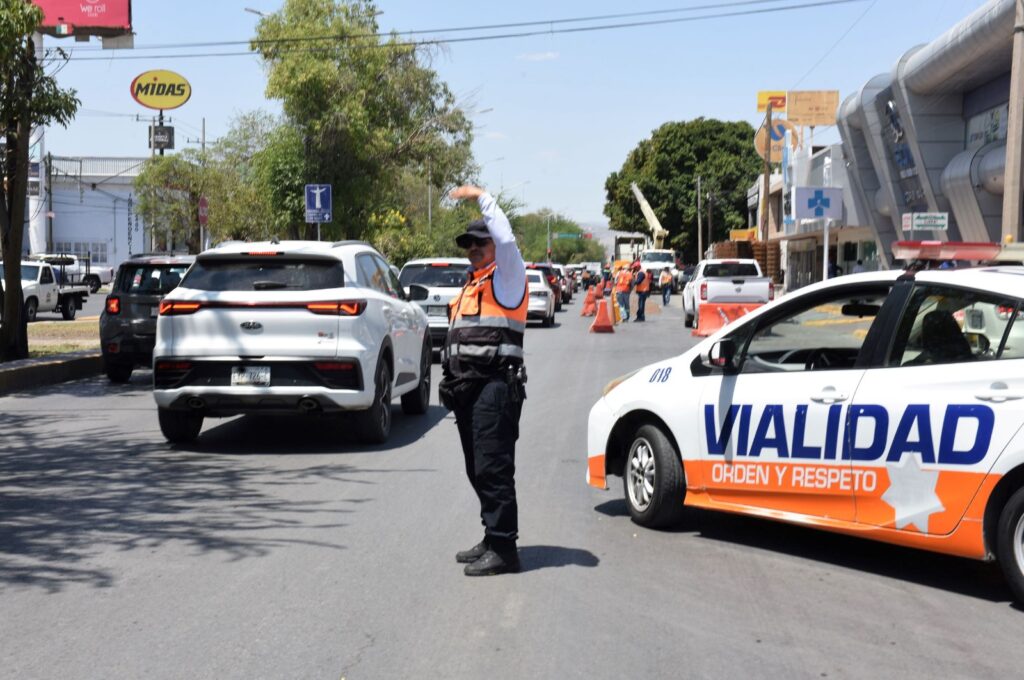 Implementan cierres parciales de carriles por obras de sondeo en el Sistema Vial Abastos- Independencia