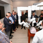 Manolo Jiménez Salinas y Román Cepeda González colocan la primera piedra del Centro Oncológico y remodelación total del Hospital Ángeles Torreón