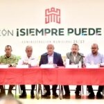 Román Alberto Cepeda González preside la firma para la instalación del Consejo Municipal para la Prevención de Accidentes Viales