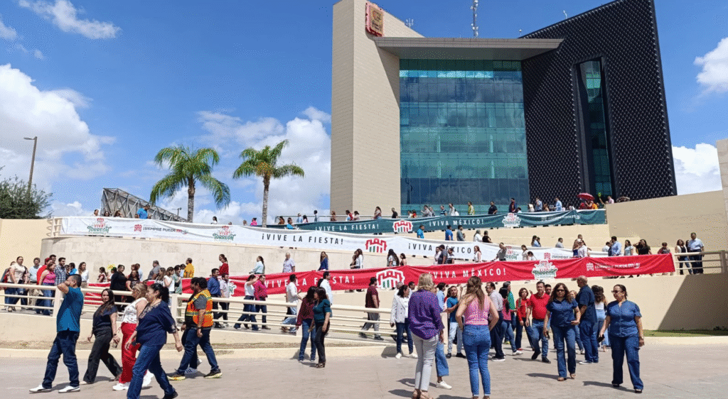 Cerca de 5 mil evacuados en la ZonaIndustrial de Torreón dentro del SimulacroNacional 2025